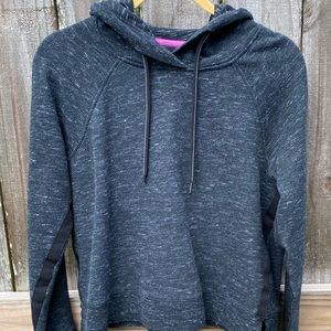 Calvin Klein Performance Cropped Black Hoodie